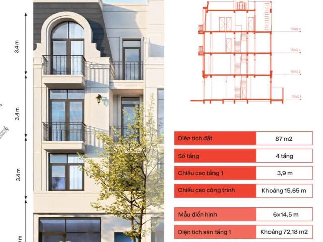 Chính chủ cần bán gấp căn hộ 87m² dự án Vlasta Thủy Nguyên giá chỉ 6,07 tỷ