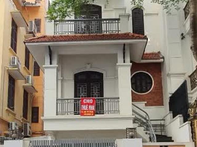Chính chủ cho thuê cả nhà mới hoàn thiện, Khu Quốc Tử Giám, 122m2x 4T 33 Tr, VP, Kinh doanh