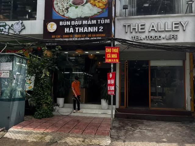 Chính chủ cho thuê cả nhà mặt phố số 354 Thái Hà nhà treo biển The Alley