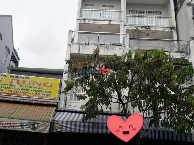 Chính chủ cho thuê nhà nguyên căn 4 lầu 6pn mặt tiền 917 Lò Gốm P5 Quận 6