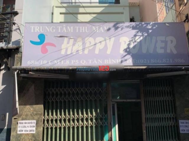 Chính chủ Cho thuê nhà nguyên căn 230m2 hẻm 6m tại 686/10 CMT8 P5 Q Tân Bình