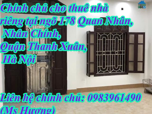 Chính chủ cho thuê nhà riêng tại ngõ 178 Quan Nhân, Chính, Quận Thanh Xuân, Hà Nội