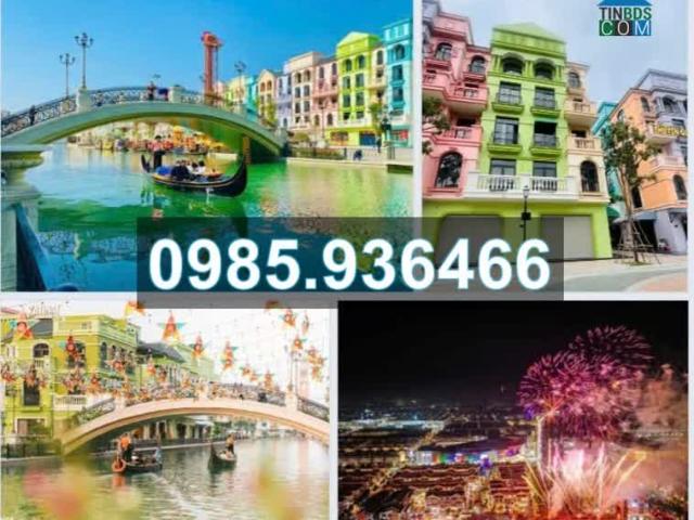 Chính chủ có việc cần bán gấp căn góc 3 mặt tiền sông Vernice Vinhome Ocean Park3 0985.936466