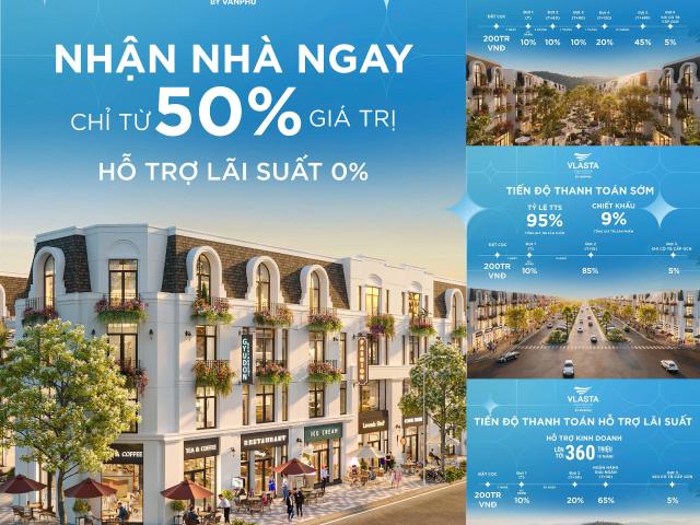 Chính sách mua nhà đặc biệt nhất thị trường chỉ coa tại dự án vlasta thủy nguyên khi thanh toán 50% đã nhận nhà