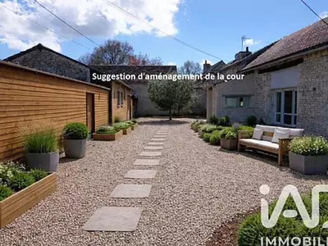 Chinon 37500 Achat / Vente maison 6 pièces t6