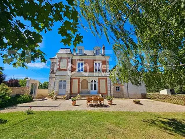 Chinon 37500 Achat / Vente maison 7 pièces t7 piscine terrasse