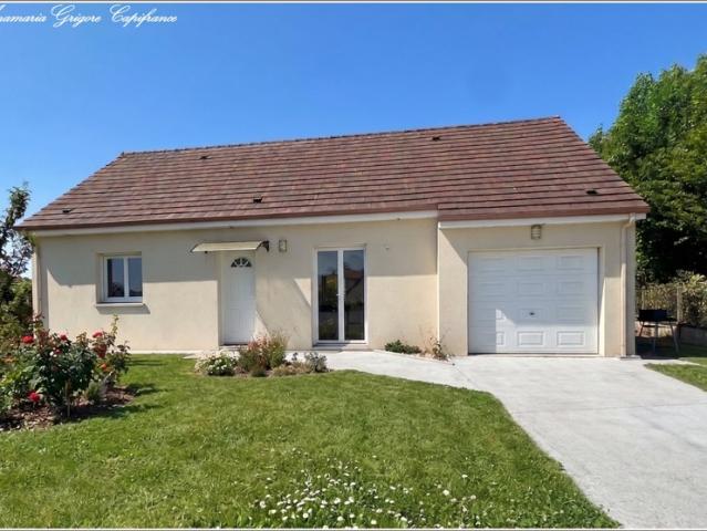 Chuisnes 28190 Maison contemporaine, de plain pied 2 chambres, garage