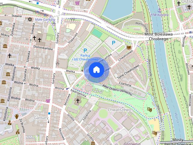 Chwaliszewo, Stylowy apartament w centrum! Taras z widokiem na zieleń!