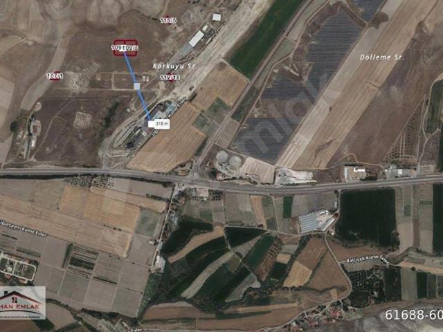 CİHANDAN 2295 m2 UĞURÇAYIRLI DA VİLLA,OTEL YANI YATIRIMLIK ARSA