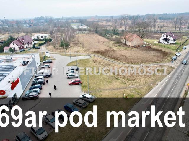 Działka inwestycyjna pod market lub usługę w Ścinawie