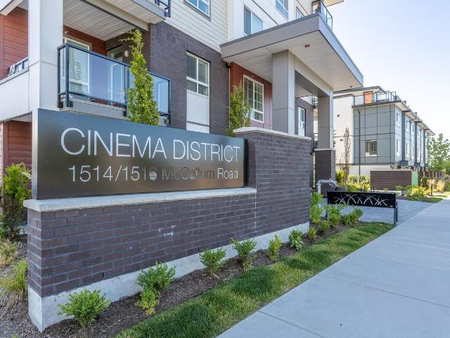 Cinema District Condos 1 Bedroom Apartment for Rent at 1516 Mccallum Rd, Abbotsford, BC V2S 0L9 Abbotsford Centre