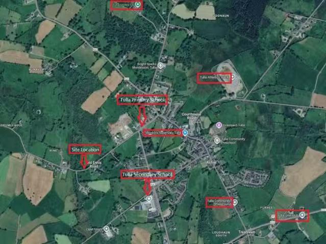 Circa One Acre Site, Old Ennis Road, Tulla, Co. Clare is for s.