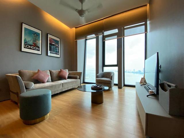 City Of Dreams High Floor Seaview Unit With Fully Furnished For Rent