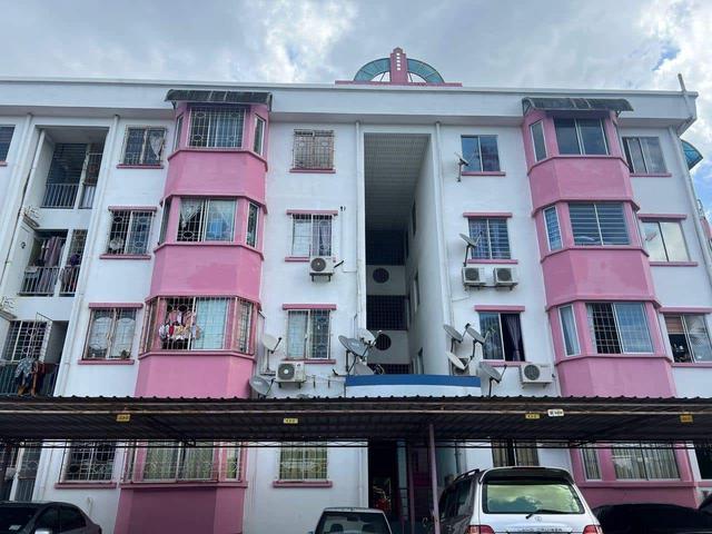City Apartment Inanam 3 Bilik Partially Furnished 892 sqft