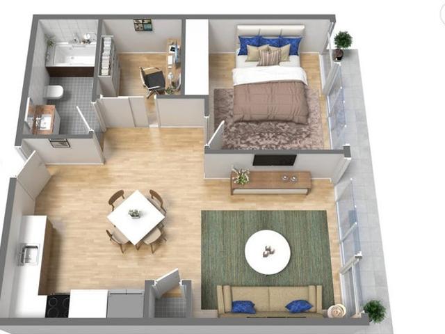 city centre, 1 bedroom