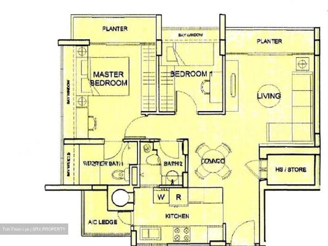 City Edge D11, Apartment