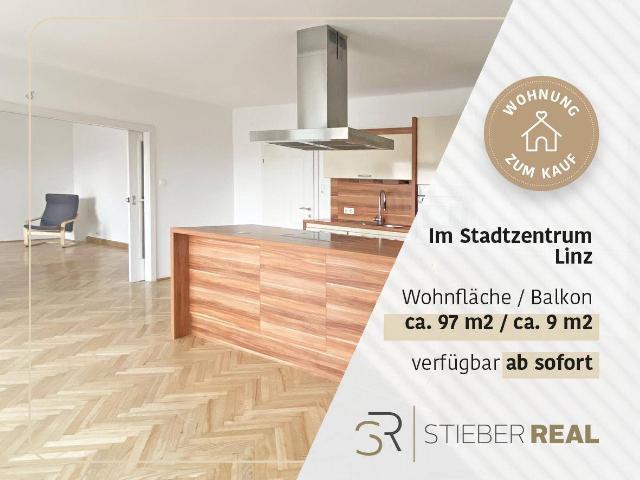 CITY LIFE! Attraktive 3,5 Zimmer Wohnung mit Balkon