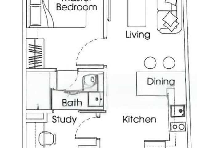 Citigate Residence D8, Apartment