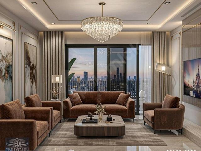 Citizenship Eligible Luxury 4+1 Terrace Apartment 170 m Net City Center Near Metro