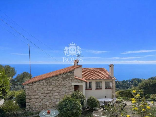 Co Exclusivite Vente Maison Vue Mer Panoramique Et Vue E. 115m² Eze