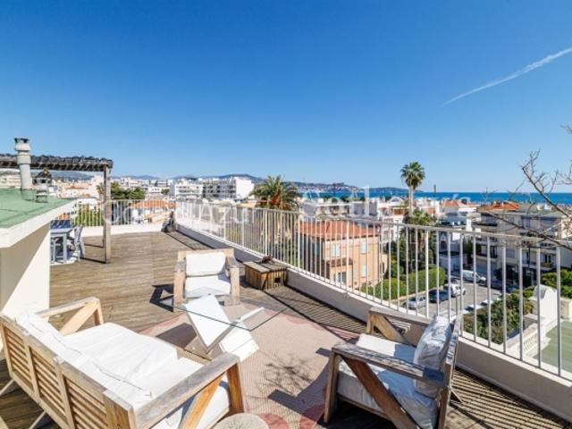 Co exclusivité Promenade des Anglais: Duplex avec rooftop 107 m² vue mer