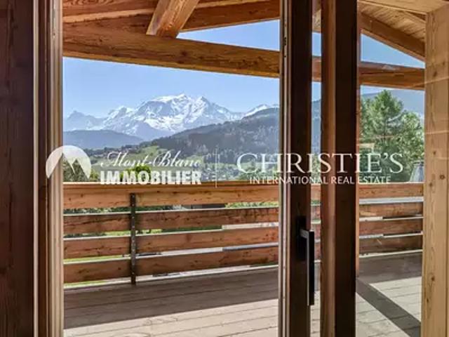 Combloux 74920 Achat / Vente appartement 5 pièces t5 au dernier étage
