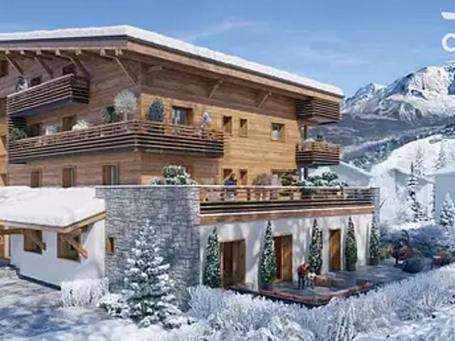 Combloux 74920 Achat / Vente appartement 1 pièce t1 terrasse parking