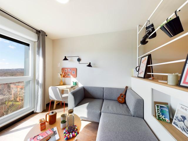 Comfortable and fully equipped studio in a co living space