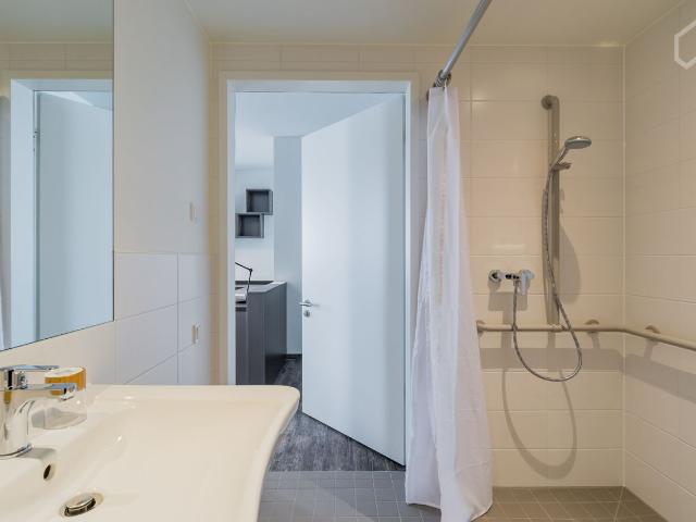 Comfortably furnished apartment in Lichtenberg with access to a fantastic roof terrace, Berlin Amsterdam Apartments for Rent