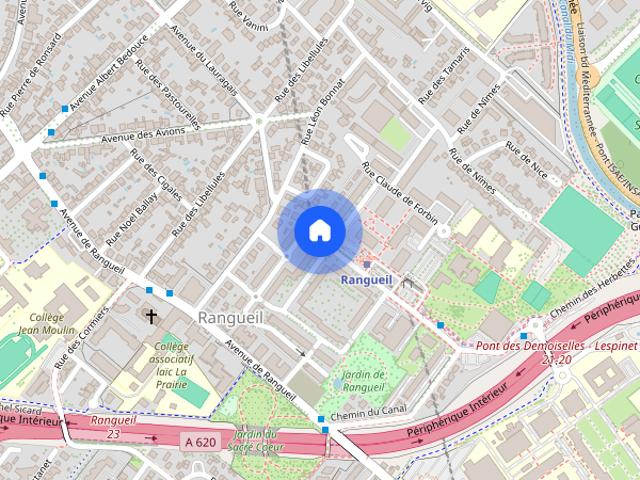 Comfy double bedroom near Faculté des Sciences Pharmaceutiques