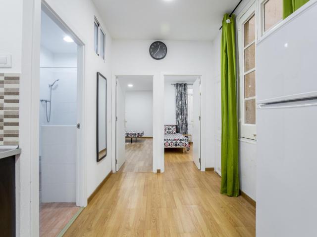 Comfy single bedroom in a student flat, in El Raval