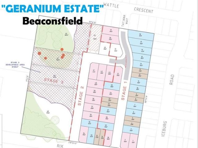 GERANIUM ESTATE Beaconsfield Titled Land & $10,000 Discount Rebate Offer!