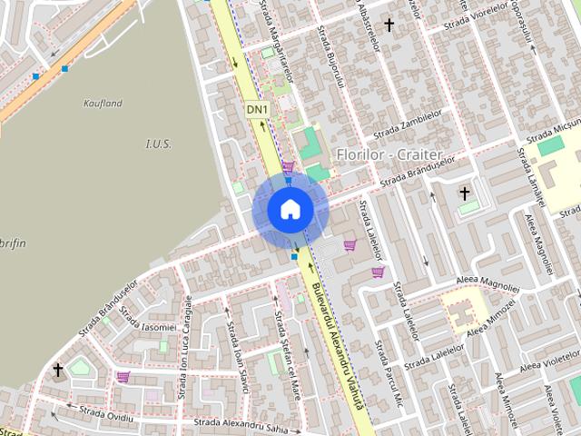 Comision 0 | Apartament cu 2 camere mobilat utilat |Bulevardul Vlahuță