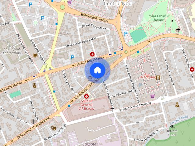 COMISION 0% | Garsonieră de închiriat | Afi Mall | Pet friendly