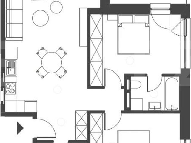 Comision 0! Somesului 15, Apartament 3 camere, Semicentral, 70 mp