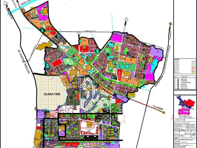 Comm Land 4sale in Ansal Sushant Golf City, Shahid Path, Lucknow P49934