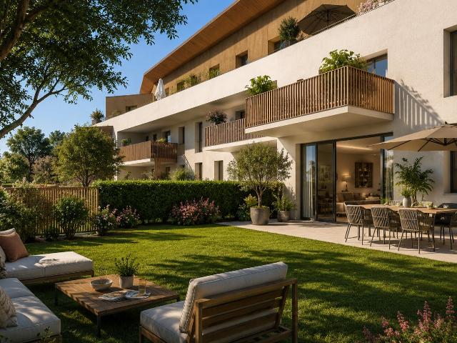 COMME UNE MAISON: Superbe 3 pièces avec jardin privatif exceptionnel à deux pas du Parc Borély 3 pièces, 70 m²