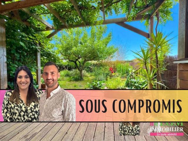 Comme une maison ! T2 avec jardin de 80 m² et terrasse bois