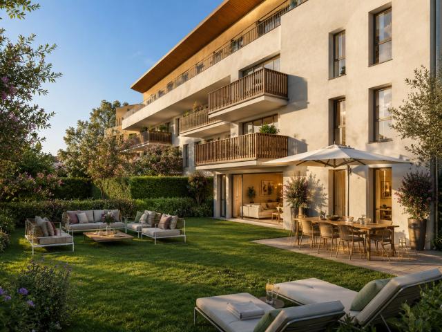 COMME UNE MAISON: 3 pièces doté d'un extérieur hors normes à 10 min du Parc Borély & de la mer 3 pièces, 70 m²
