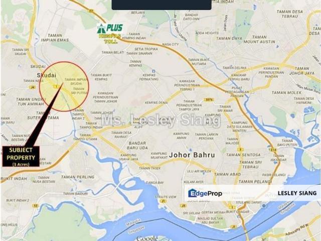 Commercial Land for Sale RM180 psf @ 3.0 Acres
