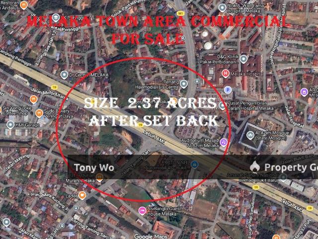 Commercial Land For Sale In Melaka Town Area