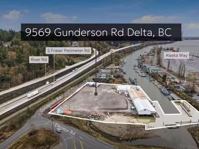 Commercial Land for sale in Surrey, N. Delta, 9569 Gunderson R.