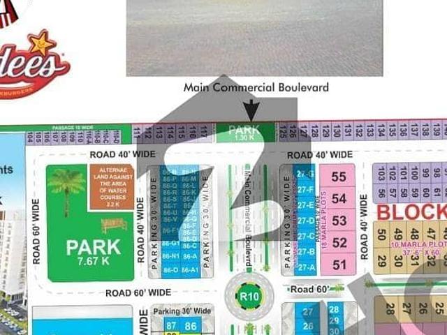 Commercial Plot Available In Etihad Town Phase 1 For sale