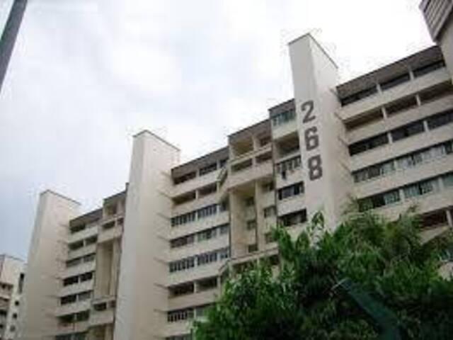 Common room at Blk 268 Tampines Street 21. Near to Tampines MRT! NO AGENT FEE