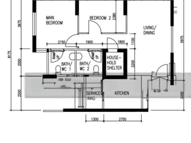Compassvale Ancilla Sengkang, HDB 3 Rooms