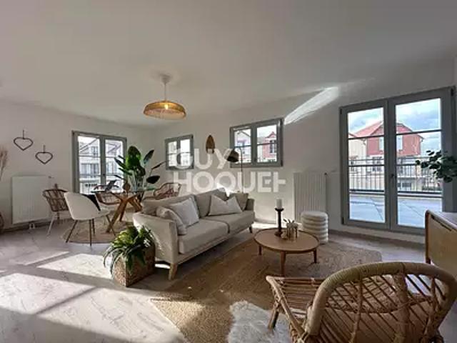 Compiègne 60200 Achat / Vente appartement 4 pièces t4 parking