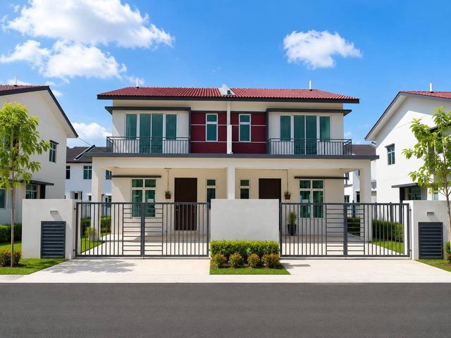 Complete Freehold Double Storey Terrace in Serkam Jasin Near Toll