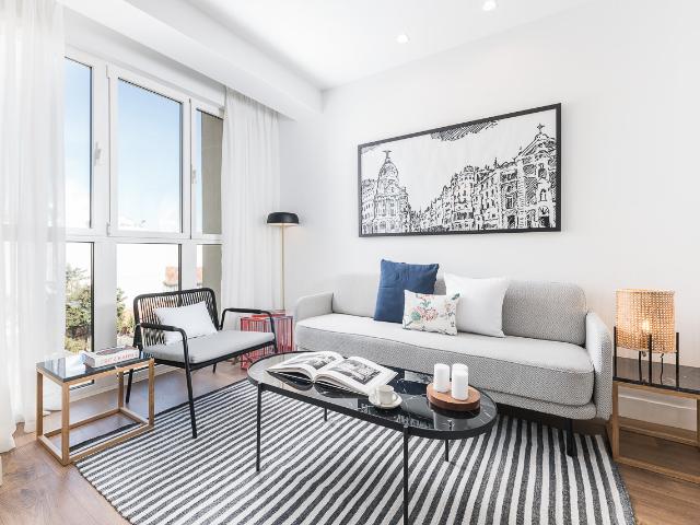 Completely renovated one bedroom apartment in central Madrid
