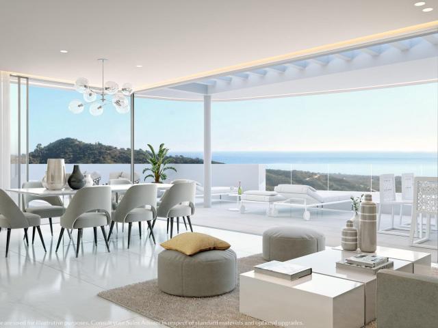 Complejo contemporáneo de apartamentos ubicados junto al pue. 142m² Puerto de Ojen