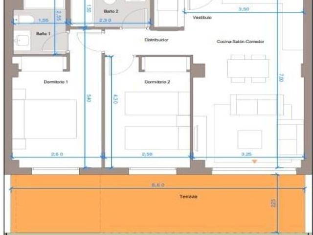 Complejo residencial en Baviera Golf